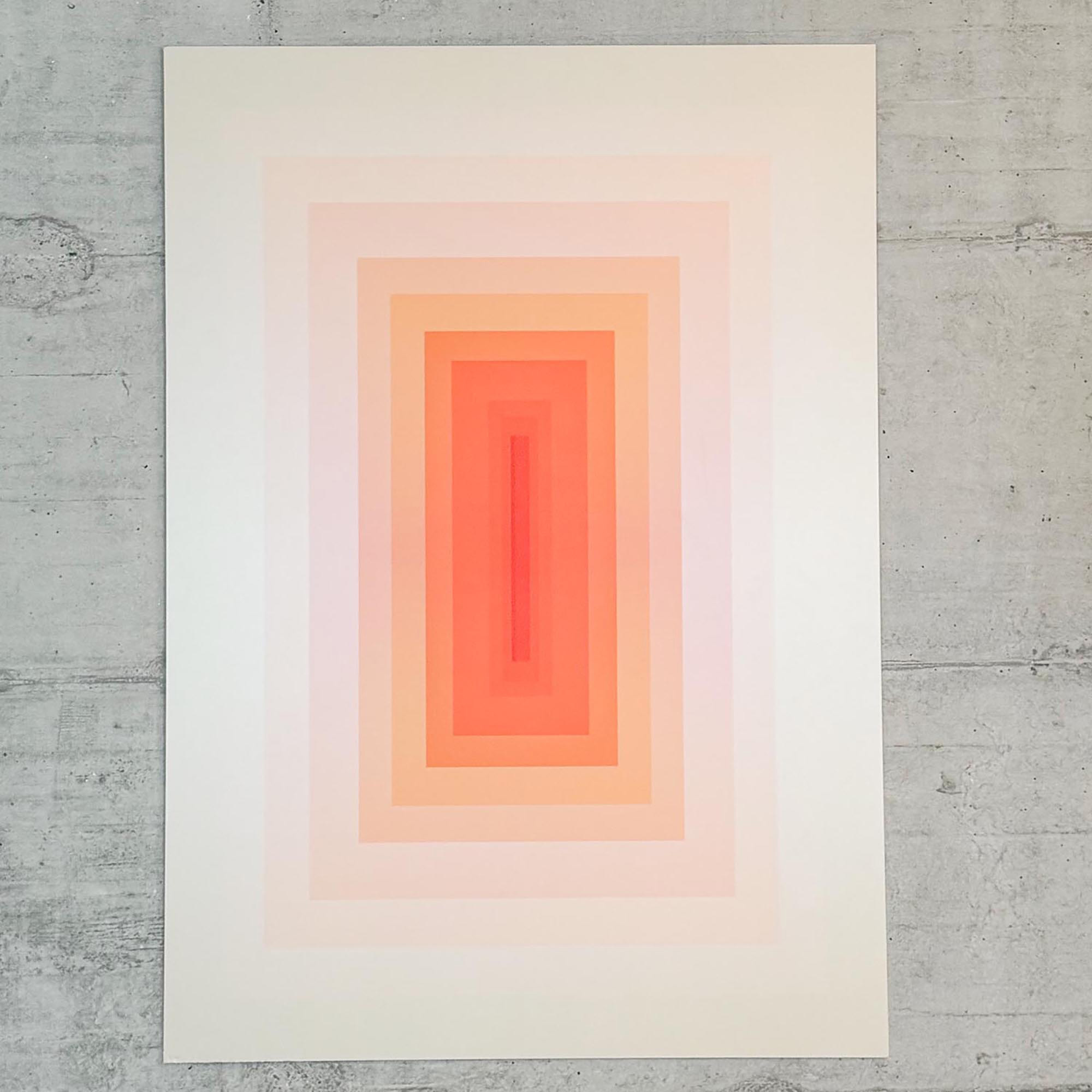 Abstraktes Motiv aus der Serie Portal von Kathrina Looser – Öffnung und Transformation